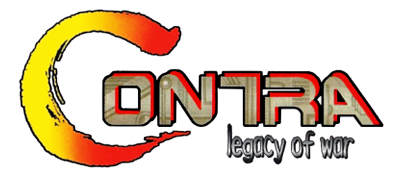 Contra Legacy of War logo for Sega Saturn